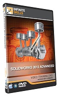 Learn advanced skills in SolidWorks 2012 with this step-by-step training video!